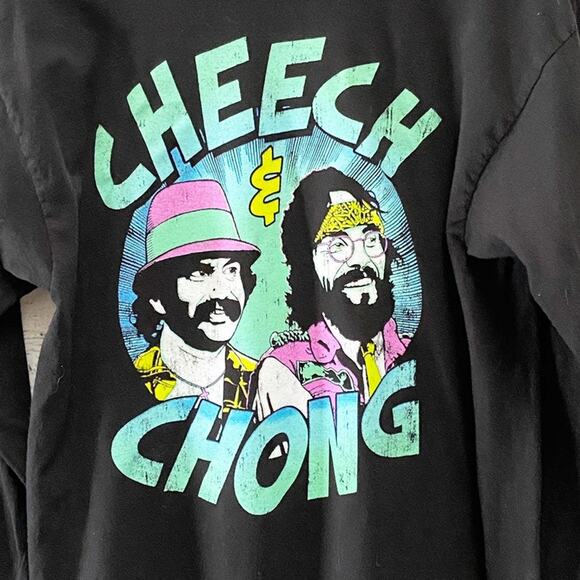 CHEECH AND CHONG Long Sleeve Shirt Size M - Picture 2 of 4